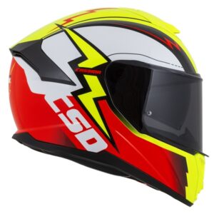 ČELADA CASSIDA INTEGRAL GT 2.1 FLASH YELLOW RED BLACK WHITE