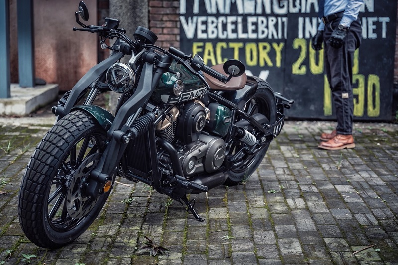 BENDA NAPOLEON BOP 125 ČRNA - slika 5