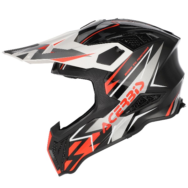 ČELADA ACERBIS AIRSTRIKE-X ČRNO ORANŽNA