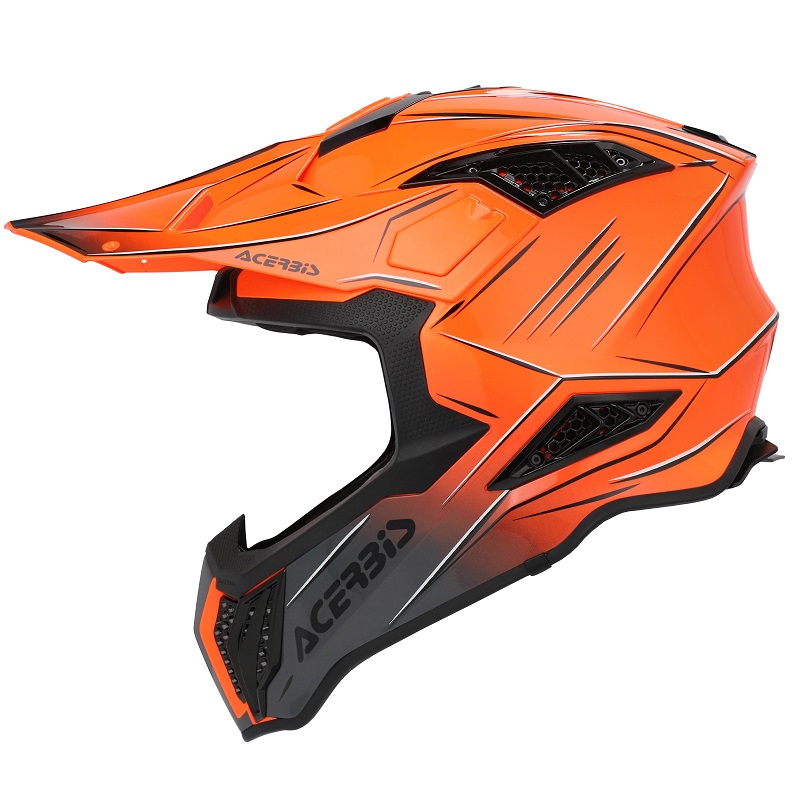 ČELADA ACERBIS AIRSTRIKE-X ORANŽNO SIVA