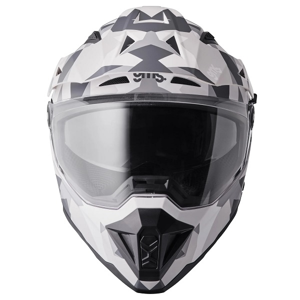 ČELADA GMS ADVENTUS CAMO MATT WHITE - slika 2