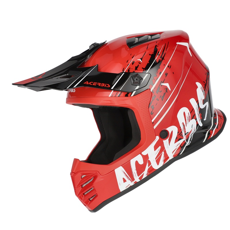 ČELADA ACERBIS PROFILE JUNIOR RDEČA ČRNA