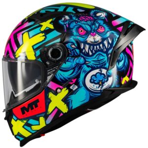 ČELADA MT HELMETS BRAKER SV CRAZY TEDDY B7
