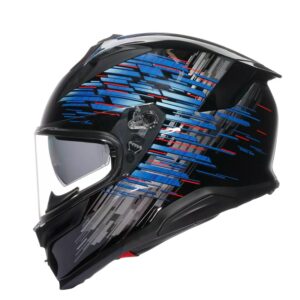 ČELADA AGV K7 GENISYS MATT BLACK BLUE