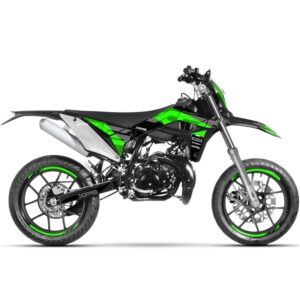 MOTOCIKEL PEUGEOT XP6 50 2T SUPERMOTARD GREEN
