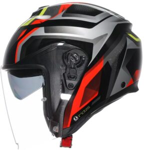 ČELADA AGV IRIDES ZURIGO BLACK RED YELLOW