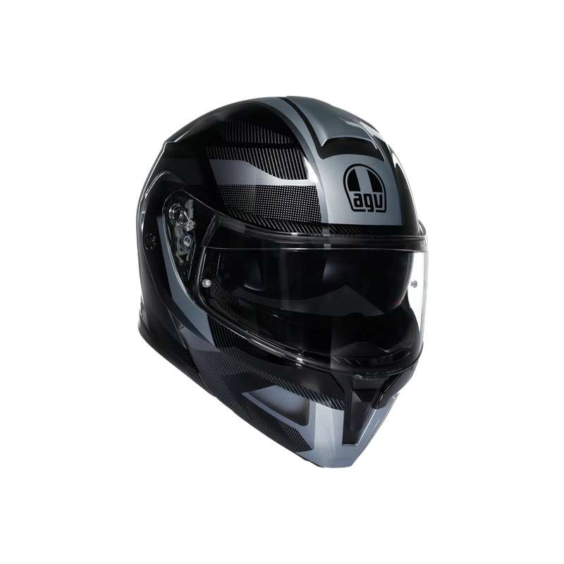 ČELADA AGV STREETMODULAR LEDRO MATT GREY BLACK - slika 3