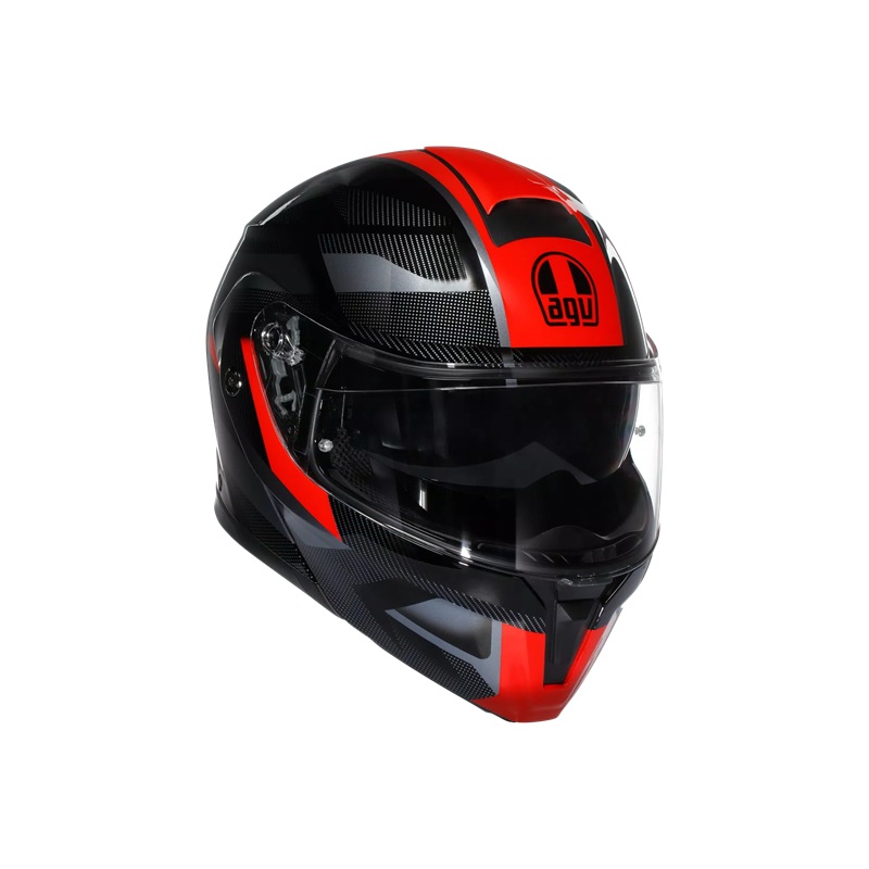 ČELADA AGV STREETMODULAR LEDRO RED - slika 2