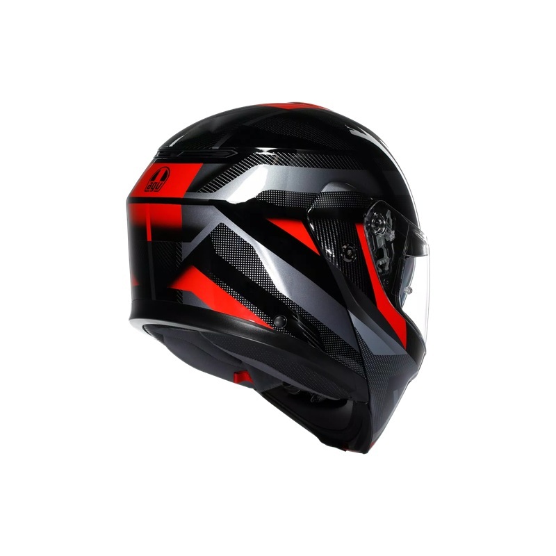 ČELADA AGV STREETMODULAR LEDRO RED - slika 4