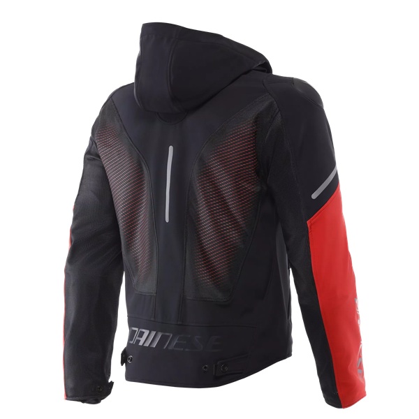 DAINESE JAKNA SUPER SPRINT AIR TEX ČRNO RDEČA BELA - slika 2