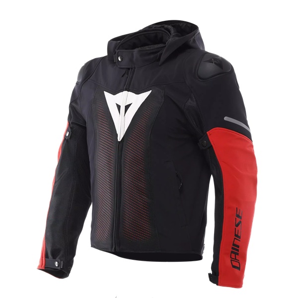 DAINESE JAKNA SUPER SPRINT AIR TEX ČRNO RDEČA BELA